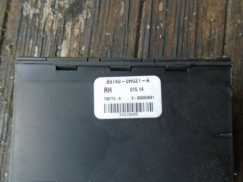 CITROEN C1 2014 CENTRAL LOCKING ECU MODULE 897400H021