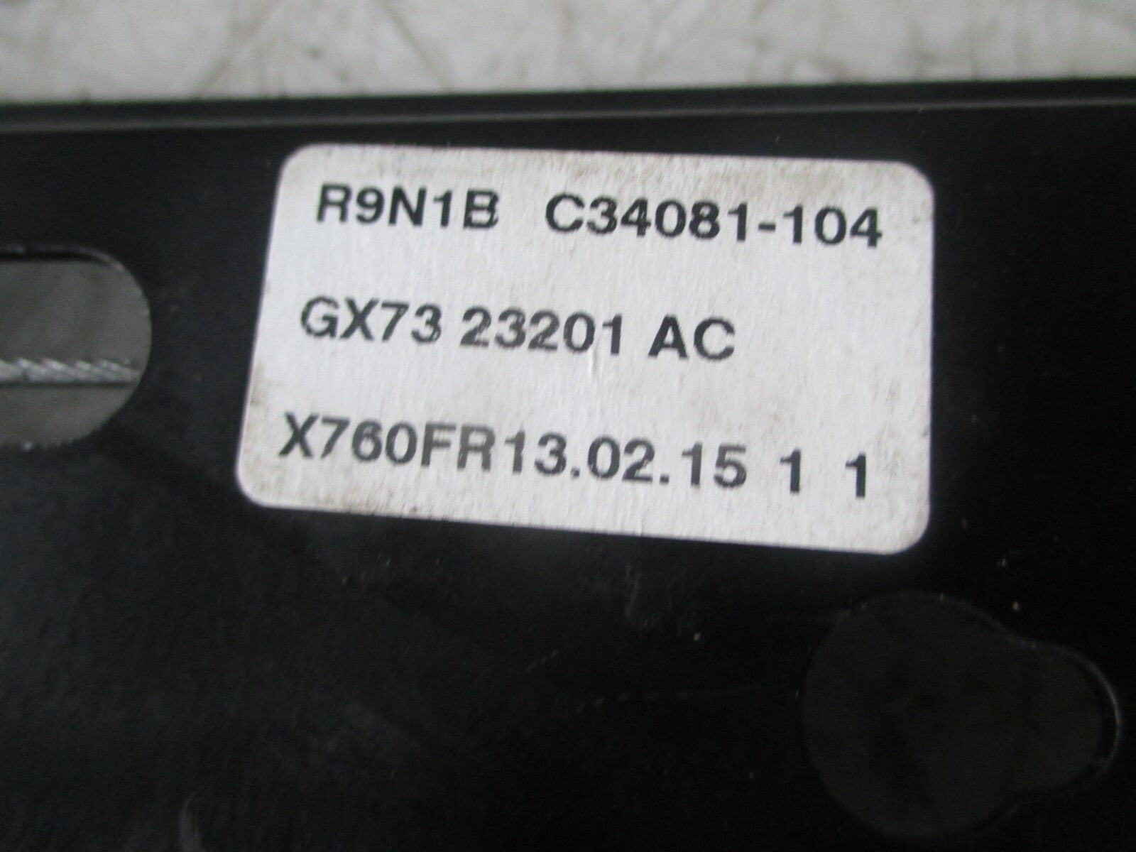 JAGUAR XE 2016 NSF PASSENGER FRONT WINDOW MOTOR REGULATOR GX7323201AC