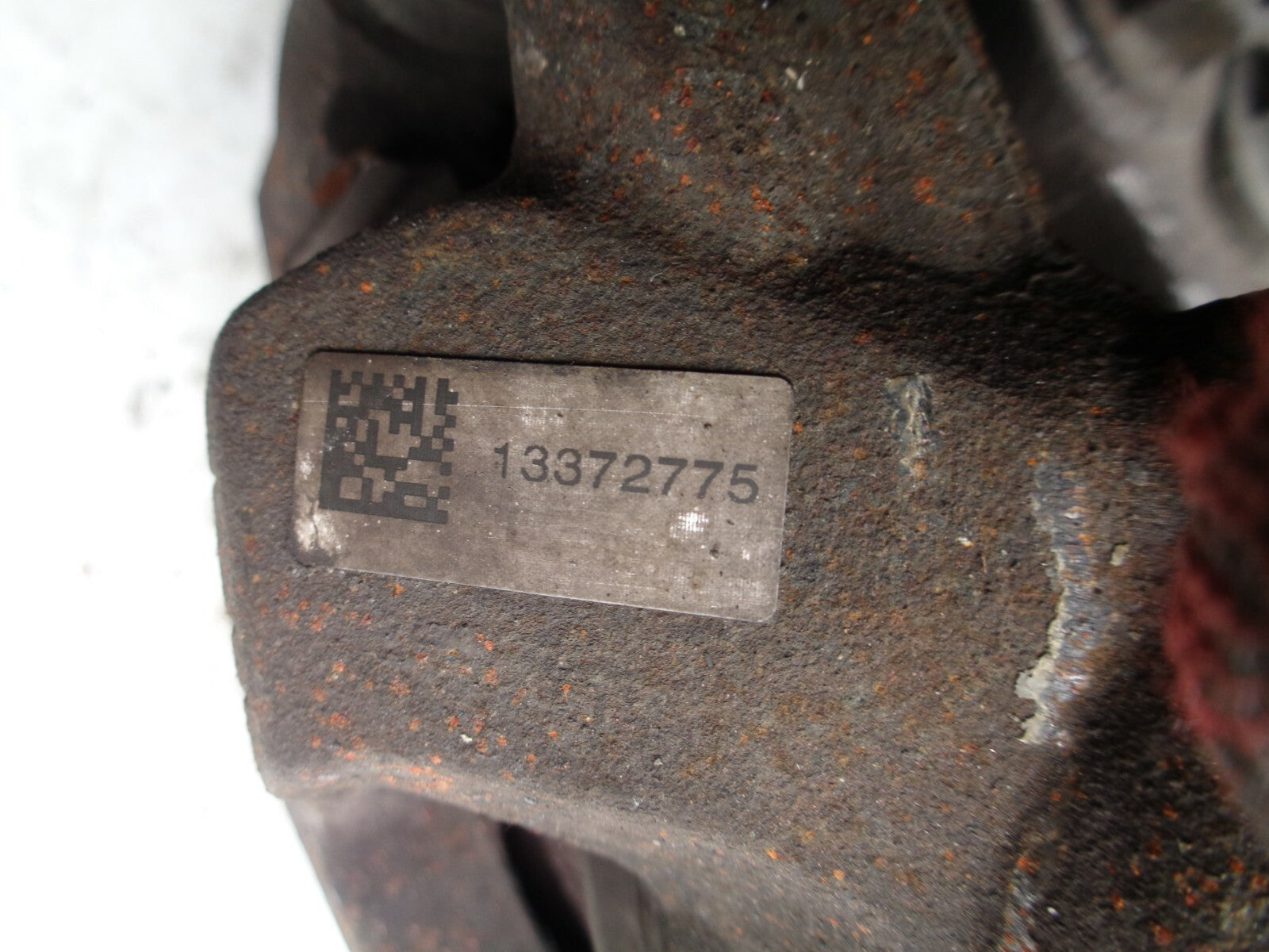 VAUXHALL ASTRA J 2014 NSF PASSENGER SIDE FRONT WHEEL HUB BRAKE CALIPER 13372775