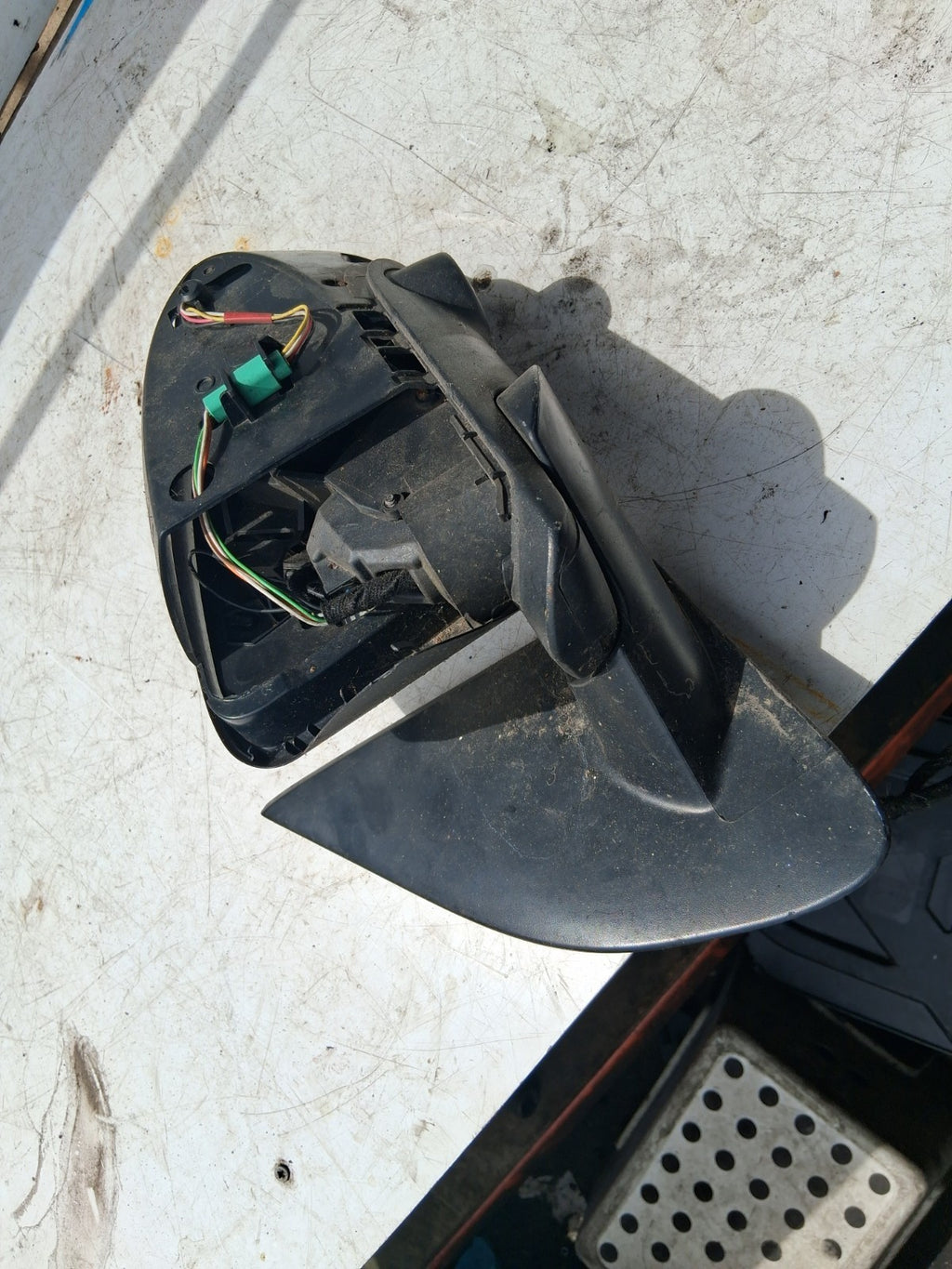 2012 PEUGEOT 3008 MK1 NSF PASSENGER SIDE FRONT LEFT WING MIRROR NO COVER
