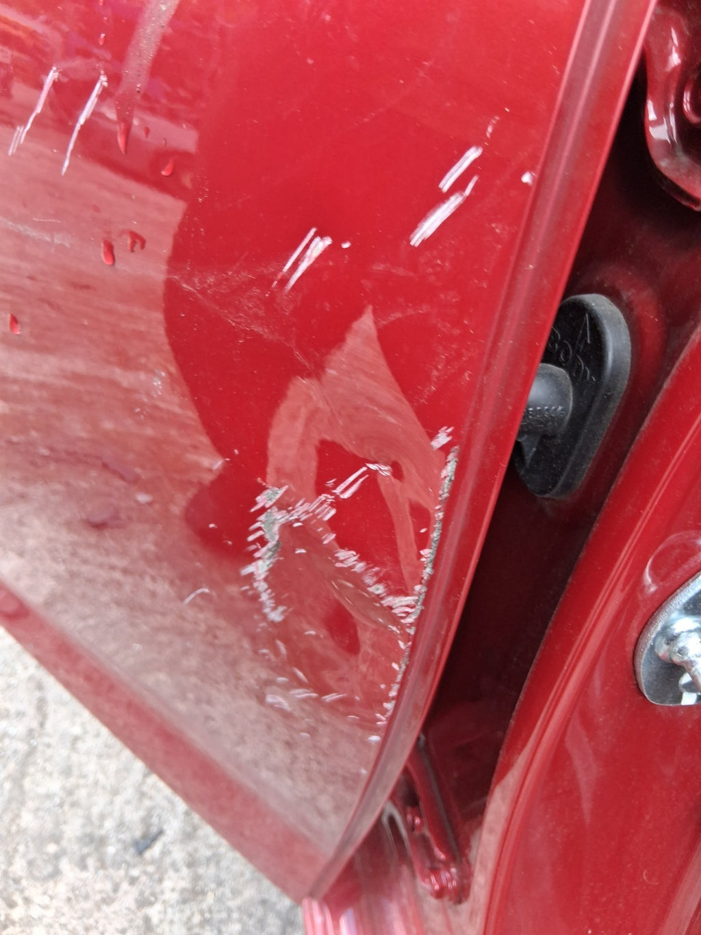 2026 HYUNDAI I20 MK3 OSR DRIVER SIDE REAR BARE DOOR SHELL RED