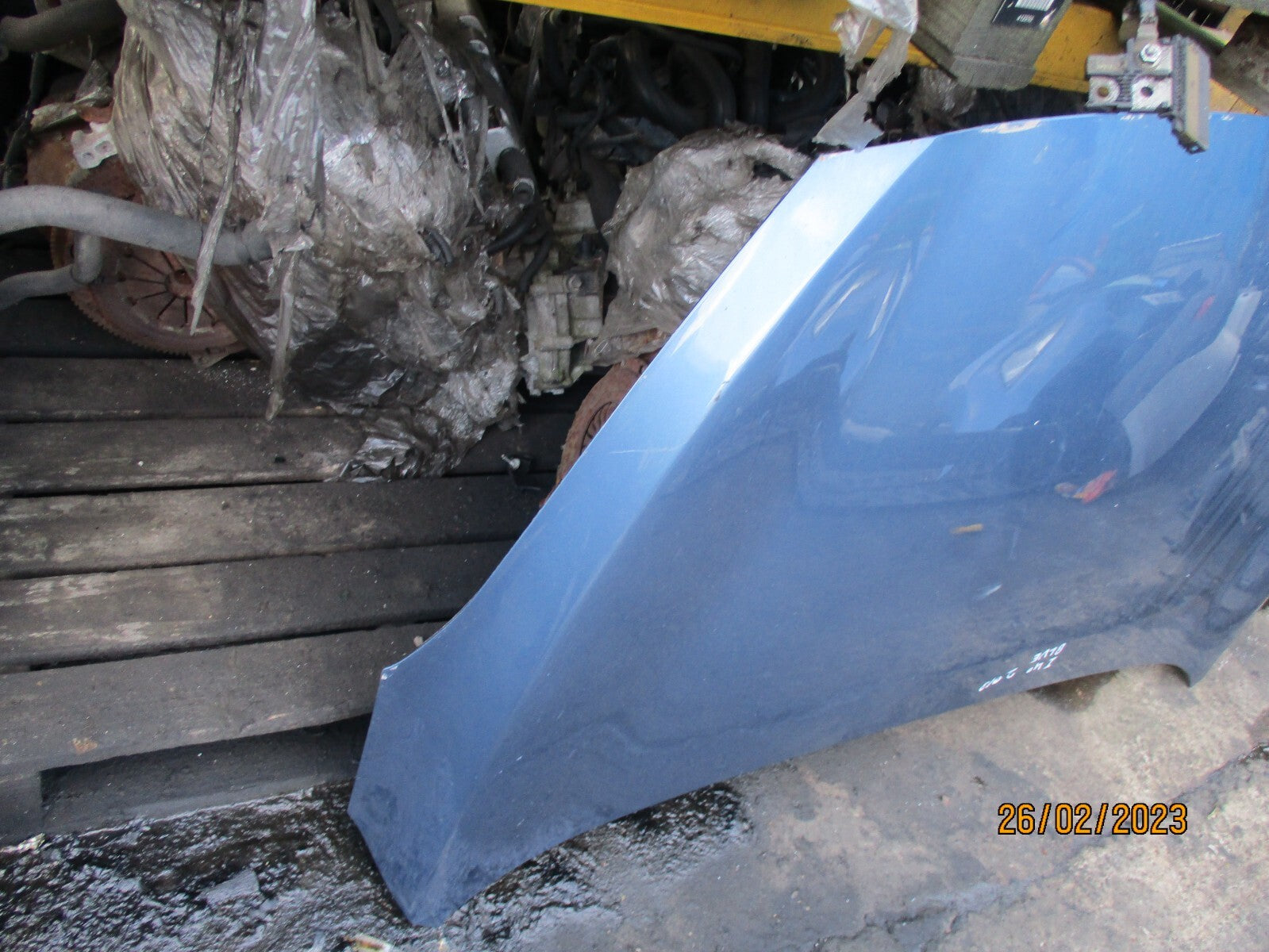 HYUNDAI I40 2012 COMPLETE BONNET HOOD PANEL BLUE