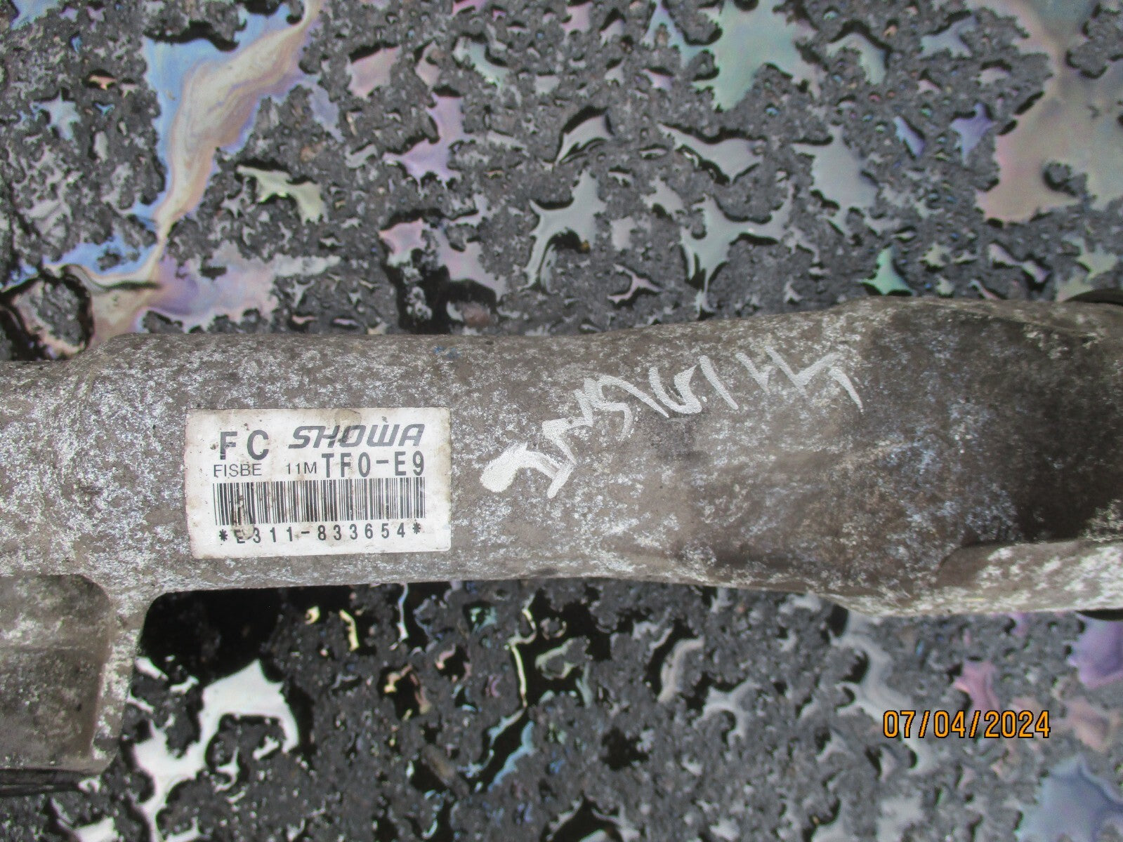 HONDA INSIGHT 2011 1.3 PETROL POWER STEERING RACK 11MTF0E9