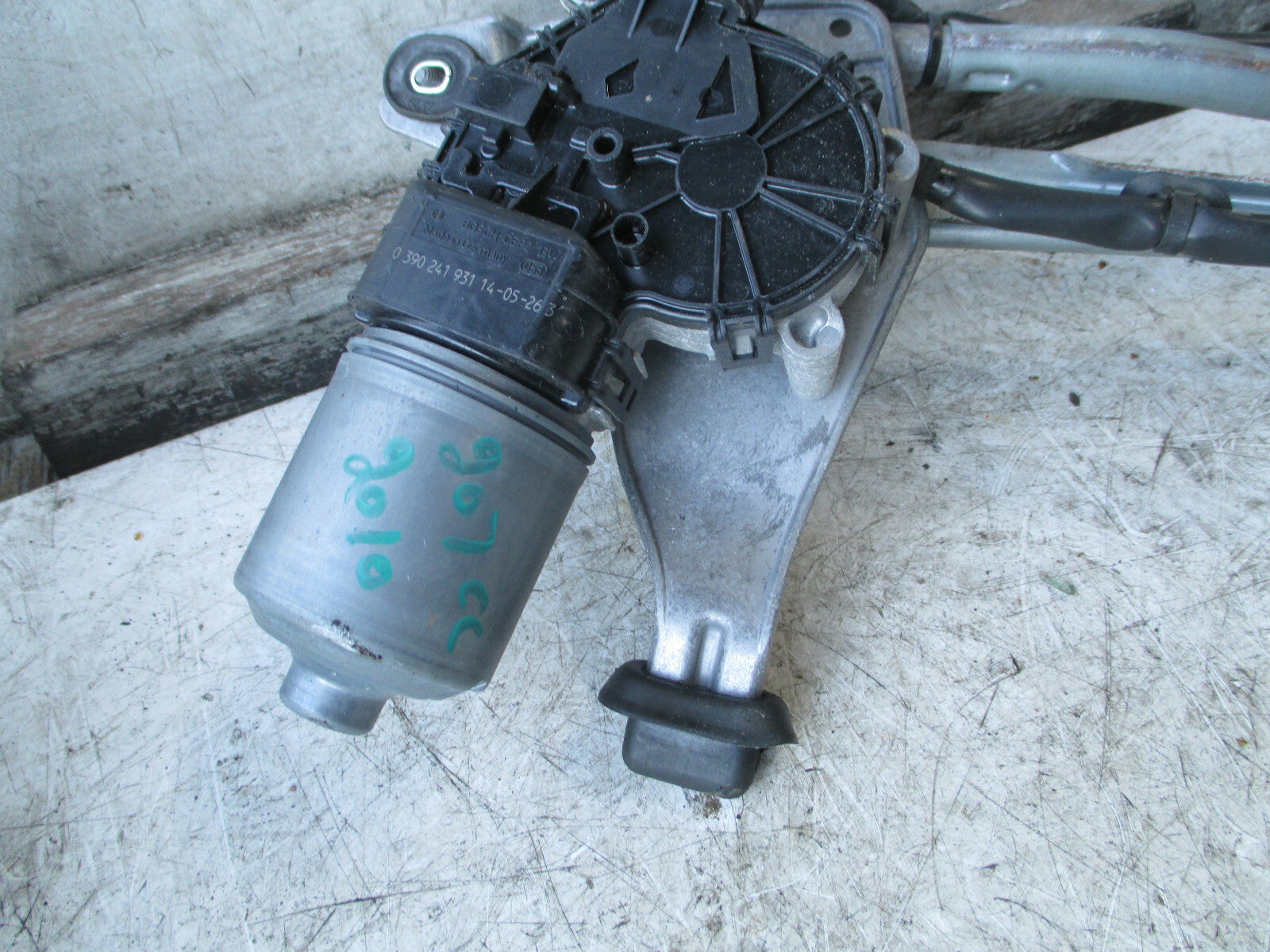 PEUGEOT 207 CC 2008 FRONT WINDSCREEN WIPER MOTOR LINKAGES 9650380880