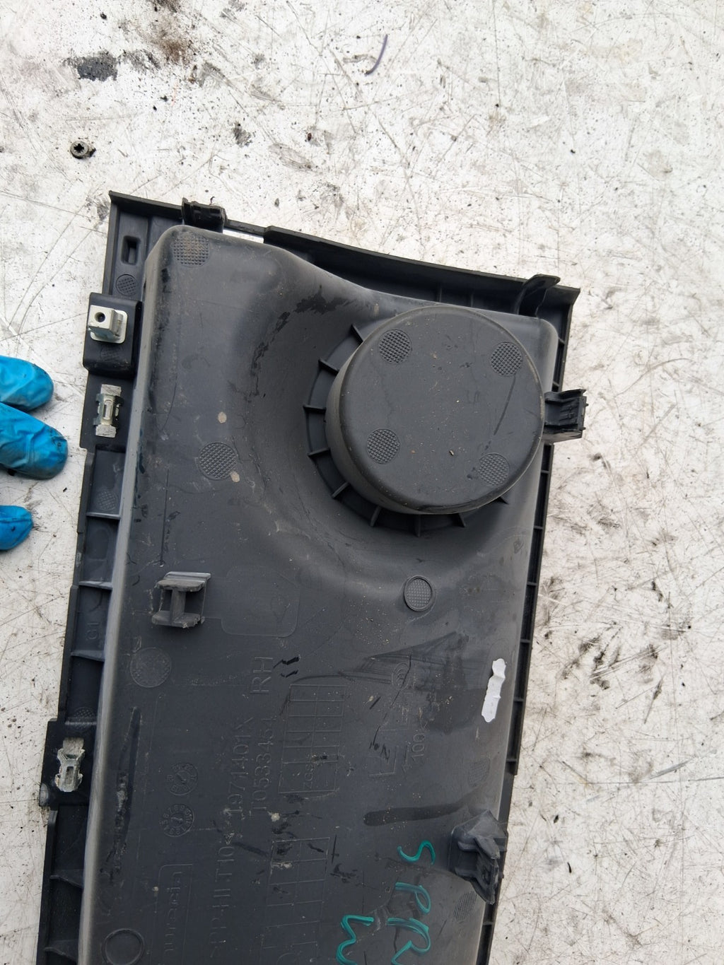 2021 MERCEDES BENZ SPRINTER W907 OSF DRIVER SIDE DASH STORAGE TRIM A9106803400