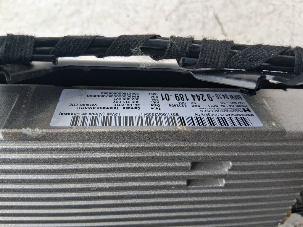 2010 BMW 5 SERIES F10 BLUETOOTH TELEMATICS CONTROL MODULE 9244189
