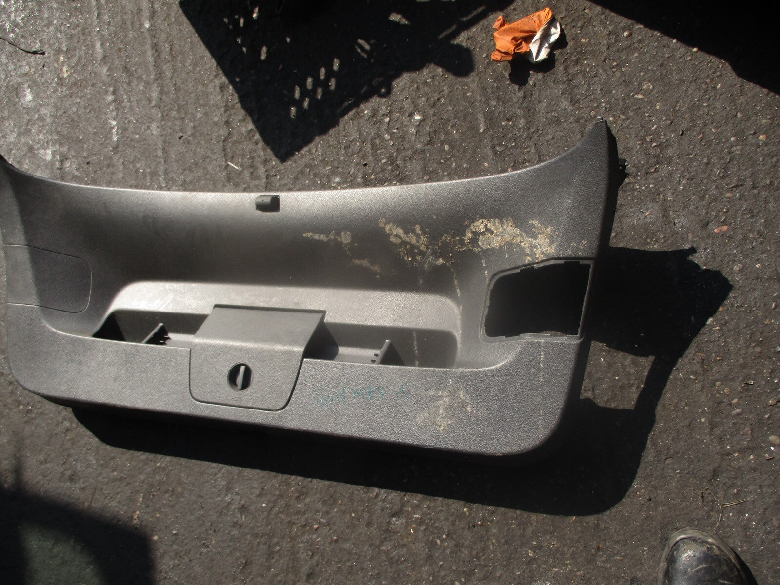 2015 VOLKSWAGEN GOLF MK7 REAR TAILGATE LOWER INTERIOR BOOT COVER TRIM 5G6867605E