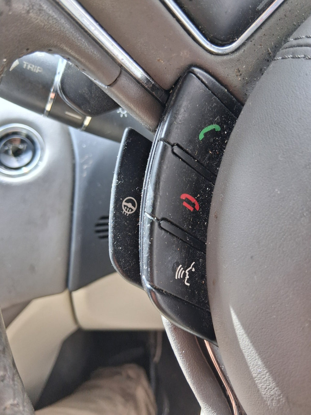 2012 JAGUAR XJ X351 MULTIFUNCTIONAL STEERING WHEEL WITHOUT AIRBAG