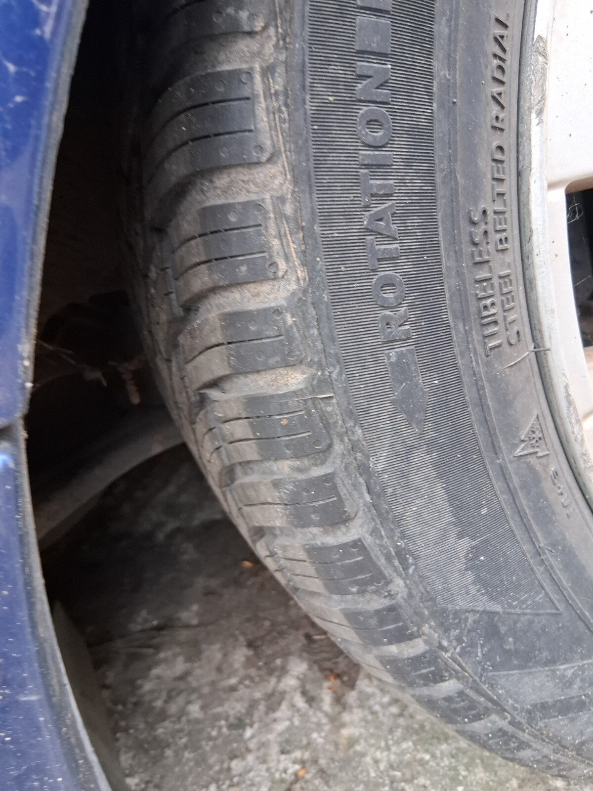 2011 BMW 1 SERIES 16 INCH ALLOY WHEEL WITH TYRE 195/55R16