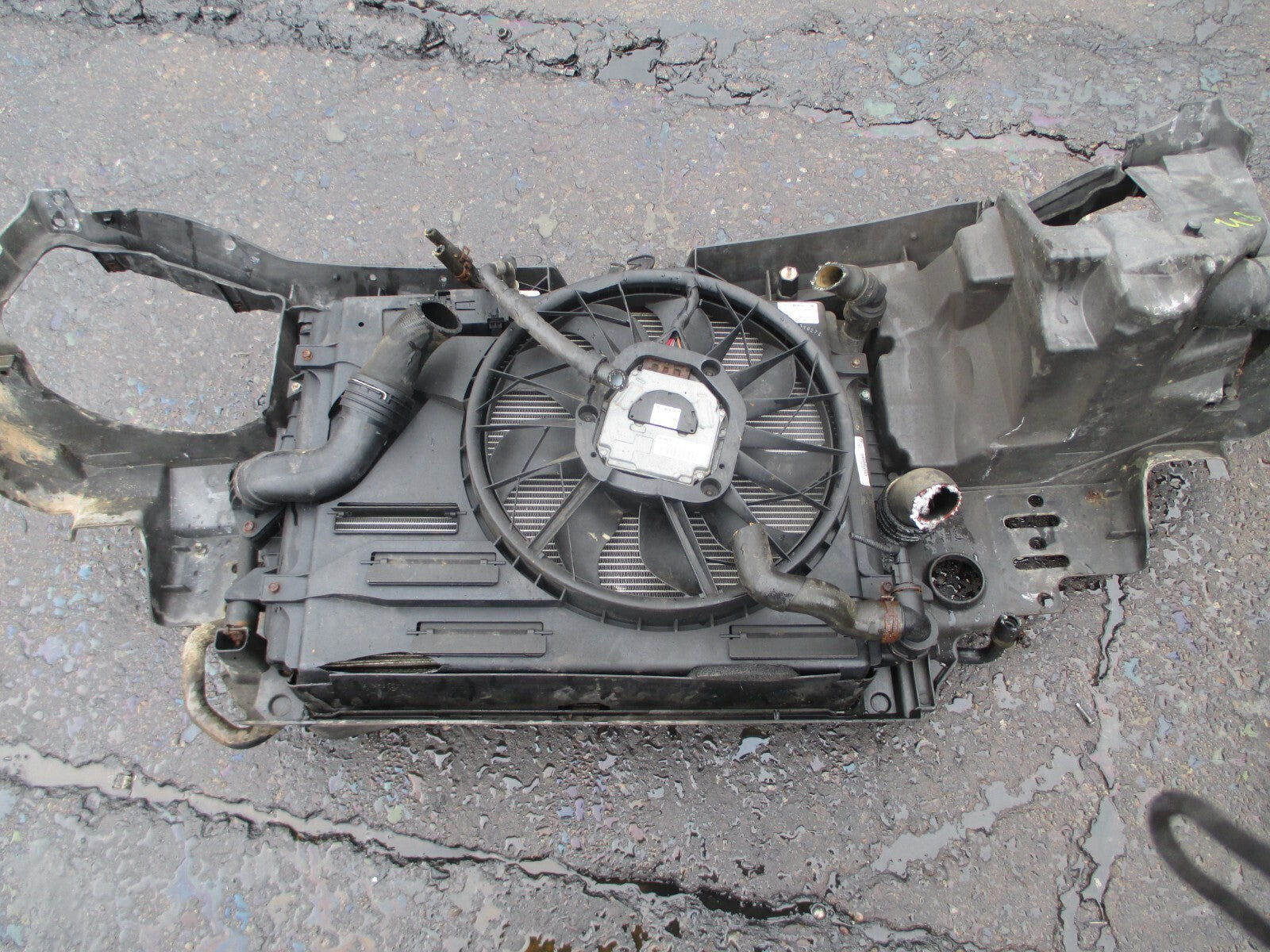 FORD GALAXY MK2 2004 WATER COOLANT RADIATOR 7M3121253F