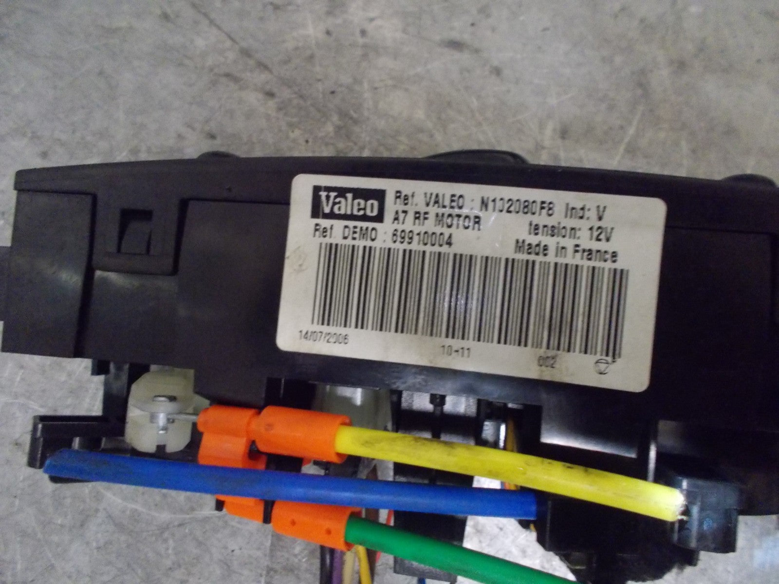 PEUGEOT 207 2006 CLIMATE CONTROL UNIT MODULE 69910004