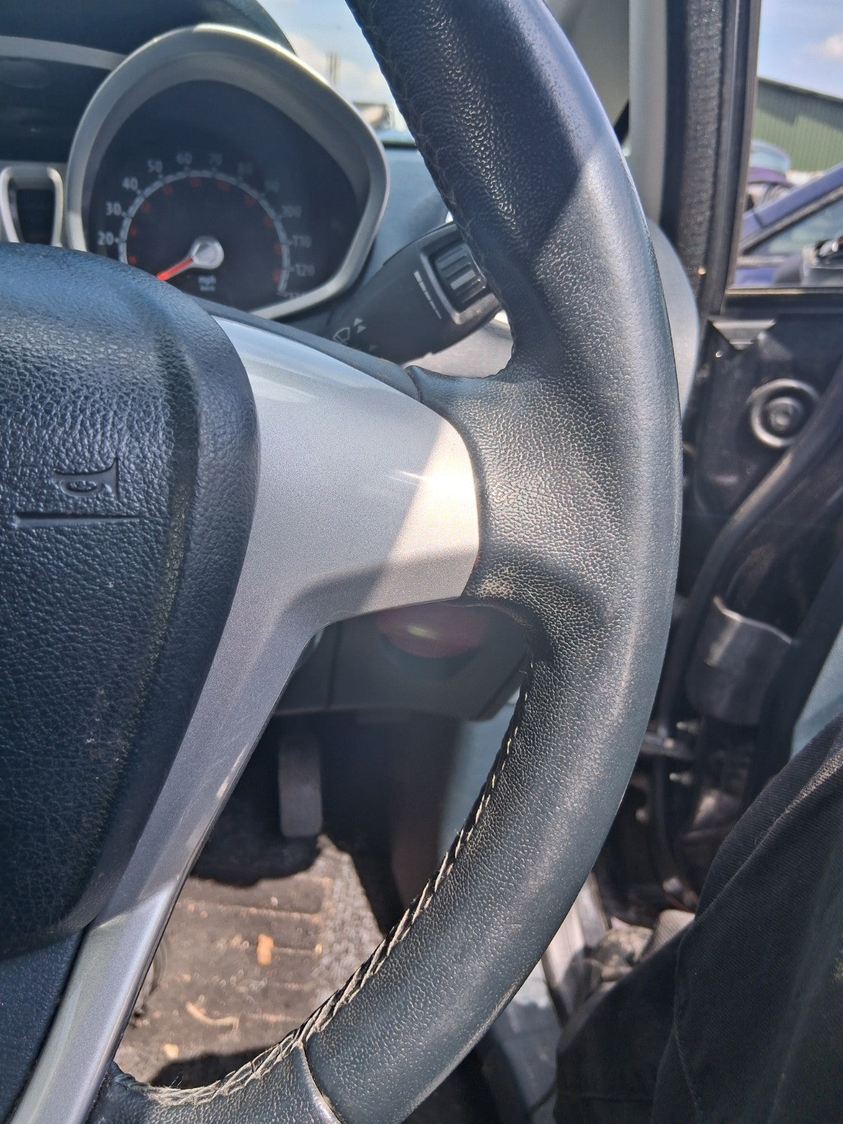 2012 FORD FIESTA MK7 MULTIFUNCTIONAL STEERING WHEEL ONLY