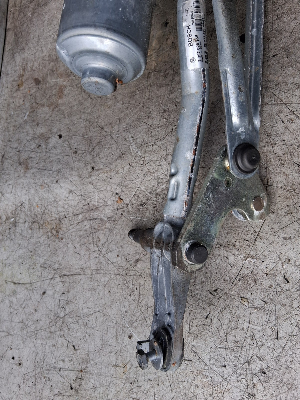 2018 CITROEN BERLINGO MK2 FRONT WINDSCREEN WINDOW WIPER MOTOR LINKAGE 9683100780