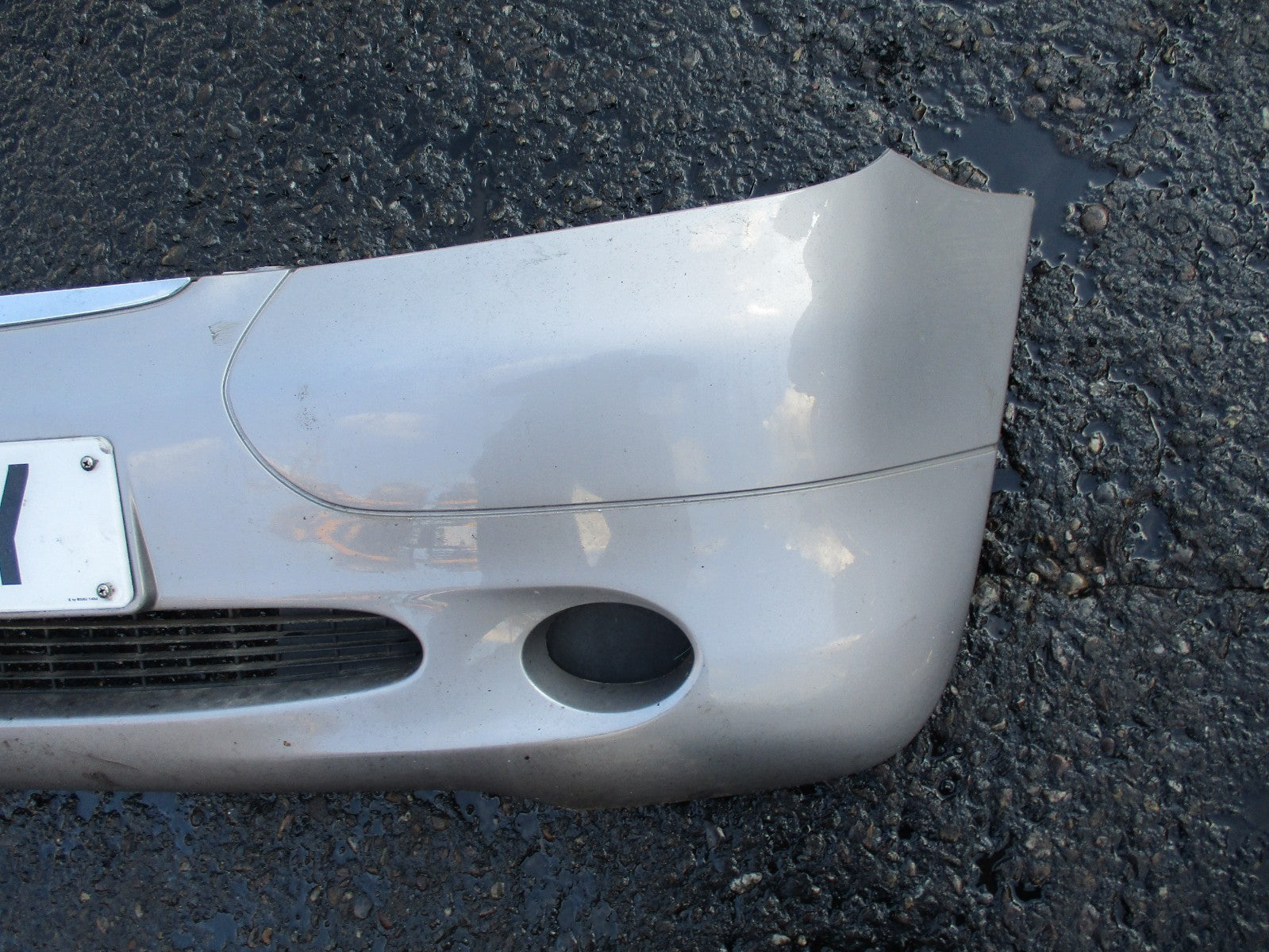 MERCEDES A CLASS W168 FRONT BUMPER COMPLETE MOON SILVER 706