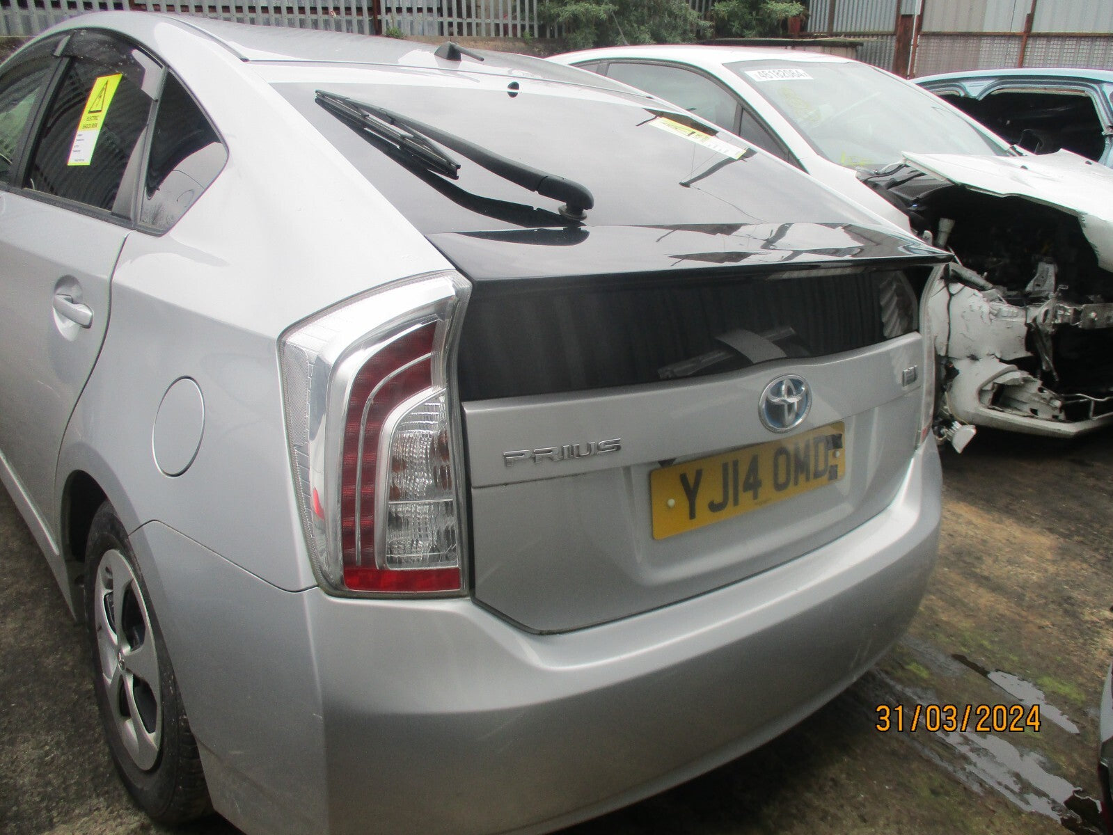 TOYOTA PRIUS MK3 2014 XW30 HEATER AC CLIMATE CONTROL SWITCH PANEL