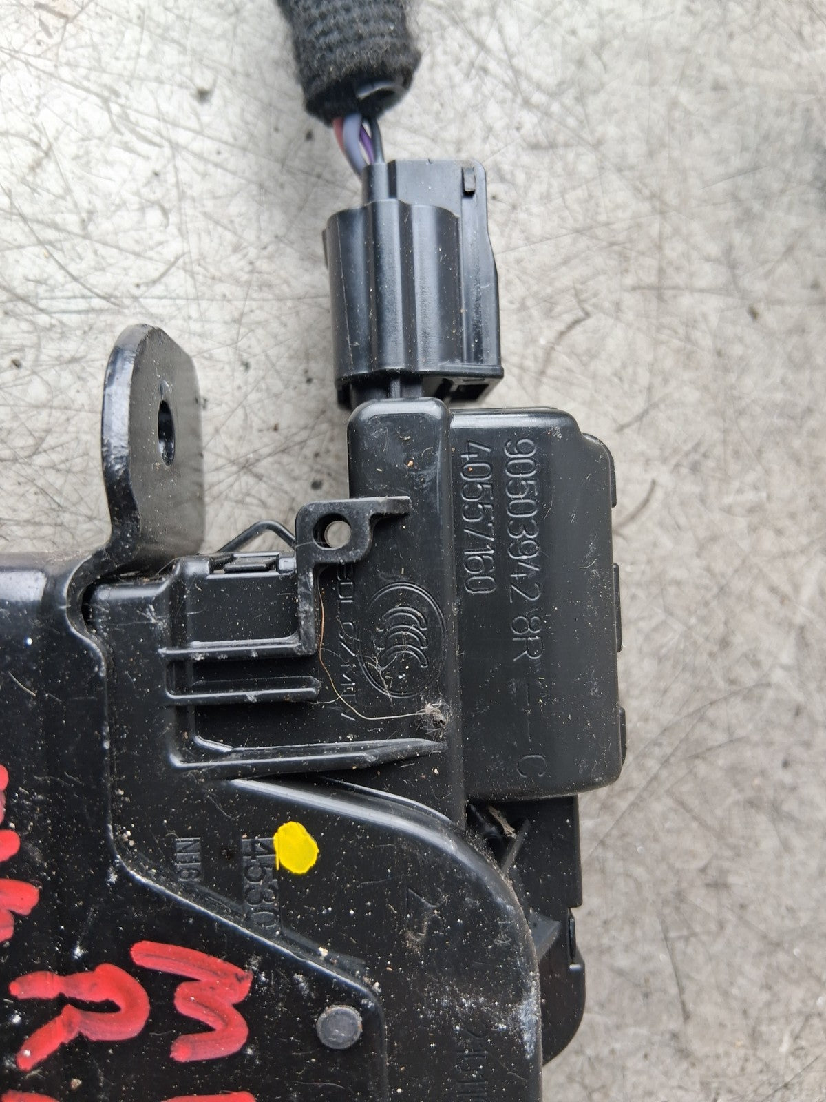 2019 NISSAN MICRA K14 REAR TAILGATE BOOTLID BOOT LOCK MECHANISM