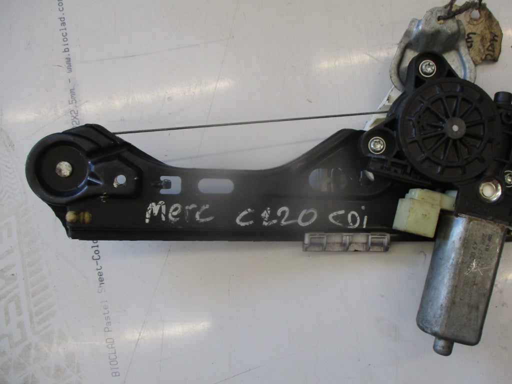 MERCEDES C CLASS W203 2003 OSR DRIVER REAR WINDOW REGULATOR MOTOR A2038203042