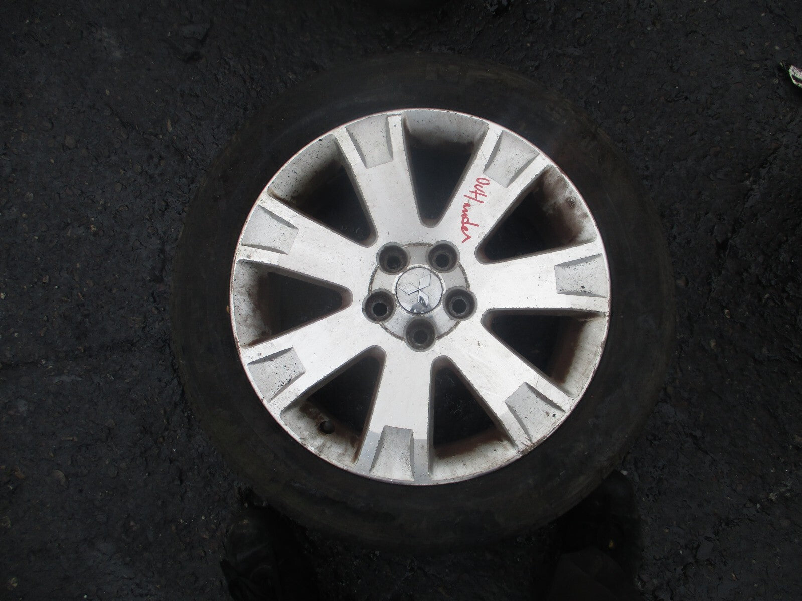2008 MITSUBISHI OUTLANDER MK2 17 INCH ALLOY WHEEL WITH TYRE 225/55R17