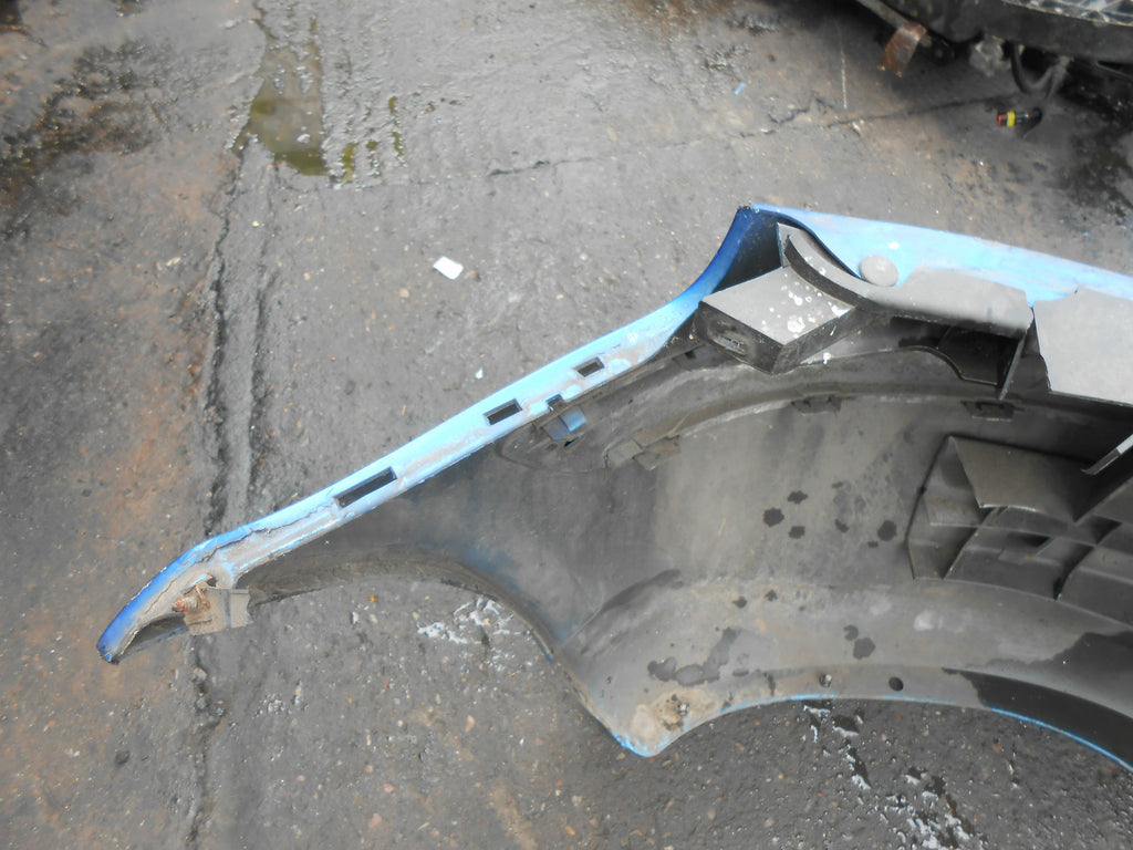 PEUGEOT 307 2004 PRE FACELIFT COMPLETE REAR BUMPER BLUE