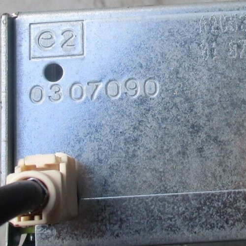 2009 PEUGEOT 207 RADIO CD PLAYER STEREO HEAD UNIT 0307090