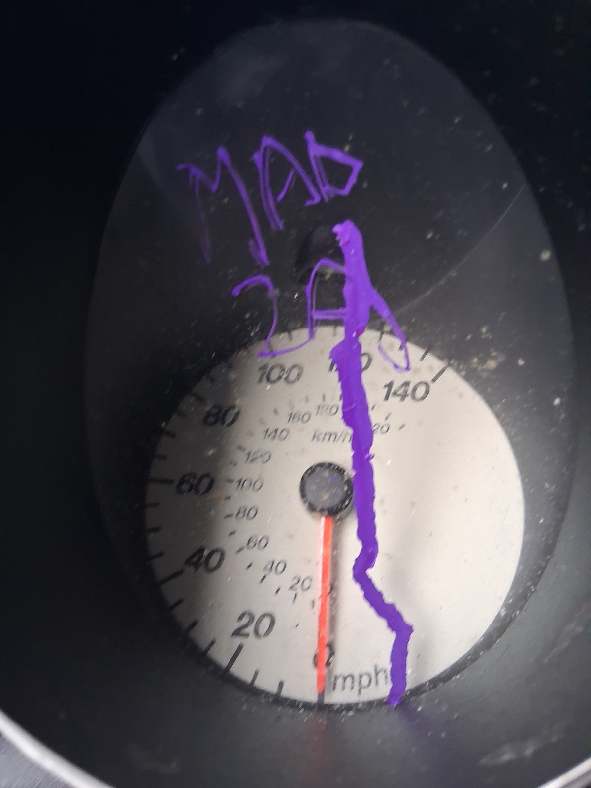 MAZDA 3 2008 SPEEDOMETER AND PETROL CLUSTER 8QBR5AA