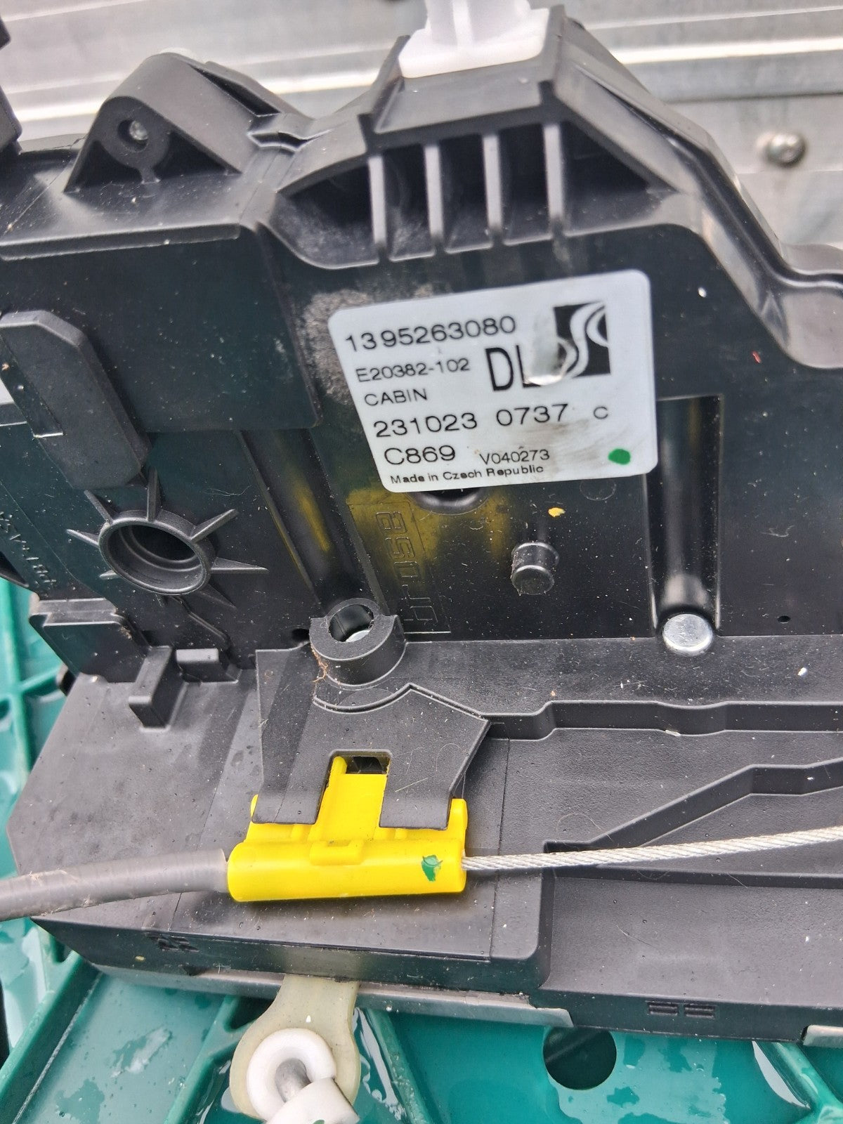 2024 FIAT DUCATO MK3 OSF DRIVER SIDE FRONT RIGHT DOOR LOCK MECHANISM 1395263080