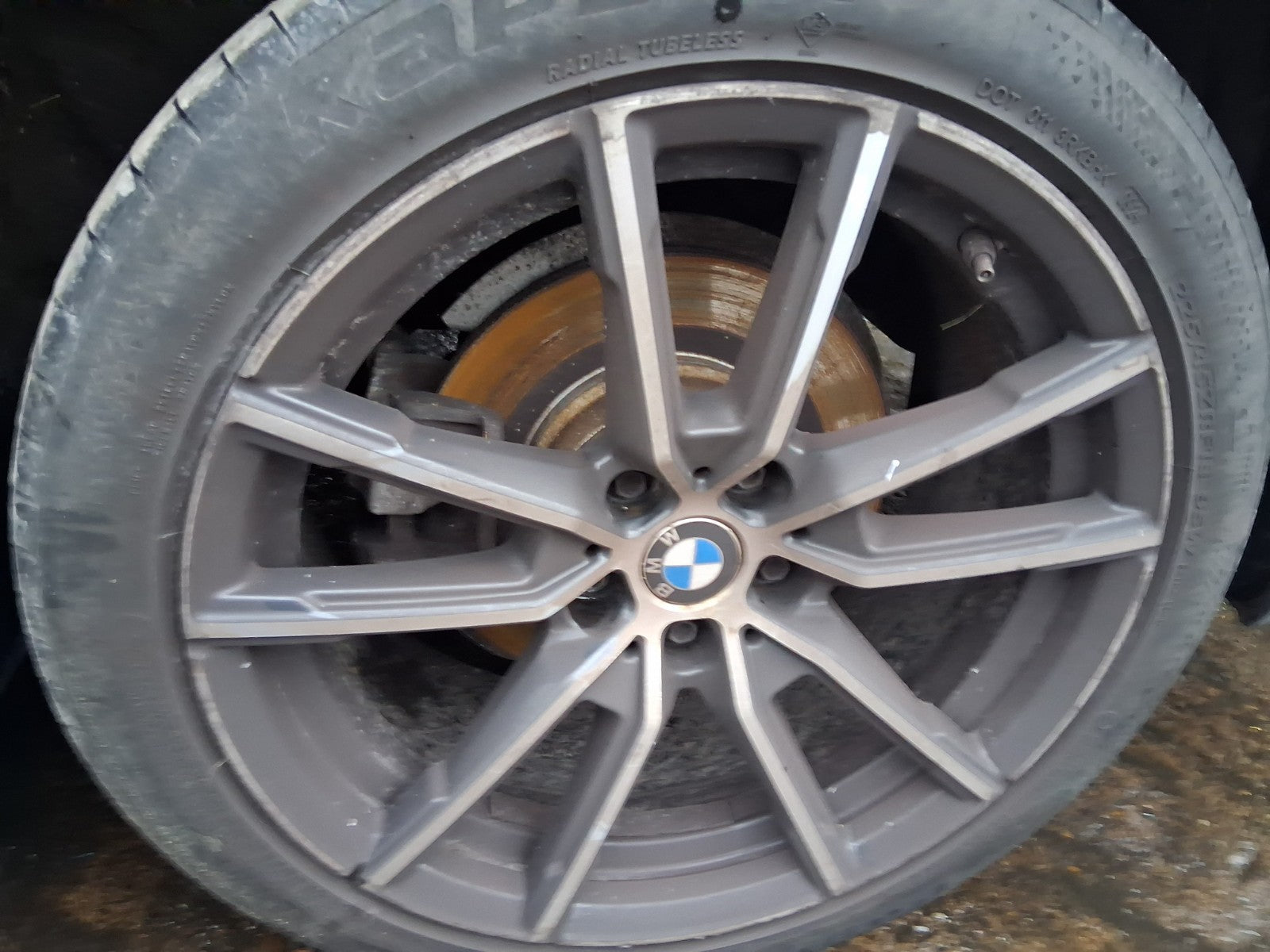 BMW 3 SERIES G20 2019 18 INCH ALLOY WHEEL WITH TYRE 225/45ZR18 REF 4