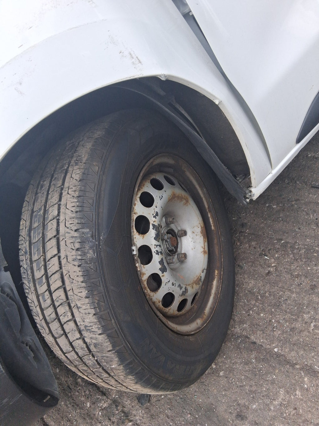 2019 CITROEN DISPATCH VIVARO MK3 16 INCH STEEL WHEEL WITH TYRE 215/65R16C REF 4