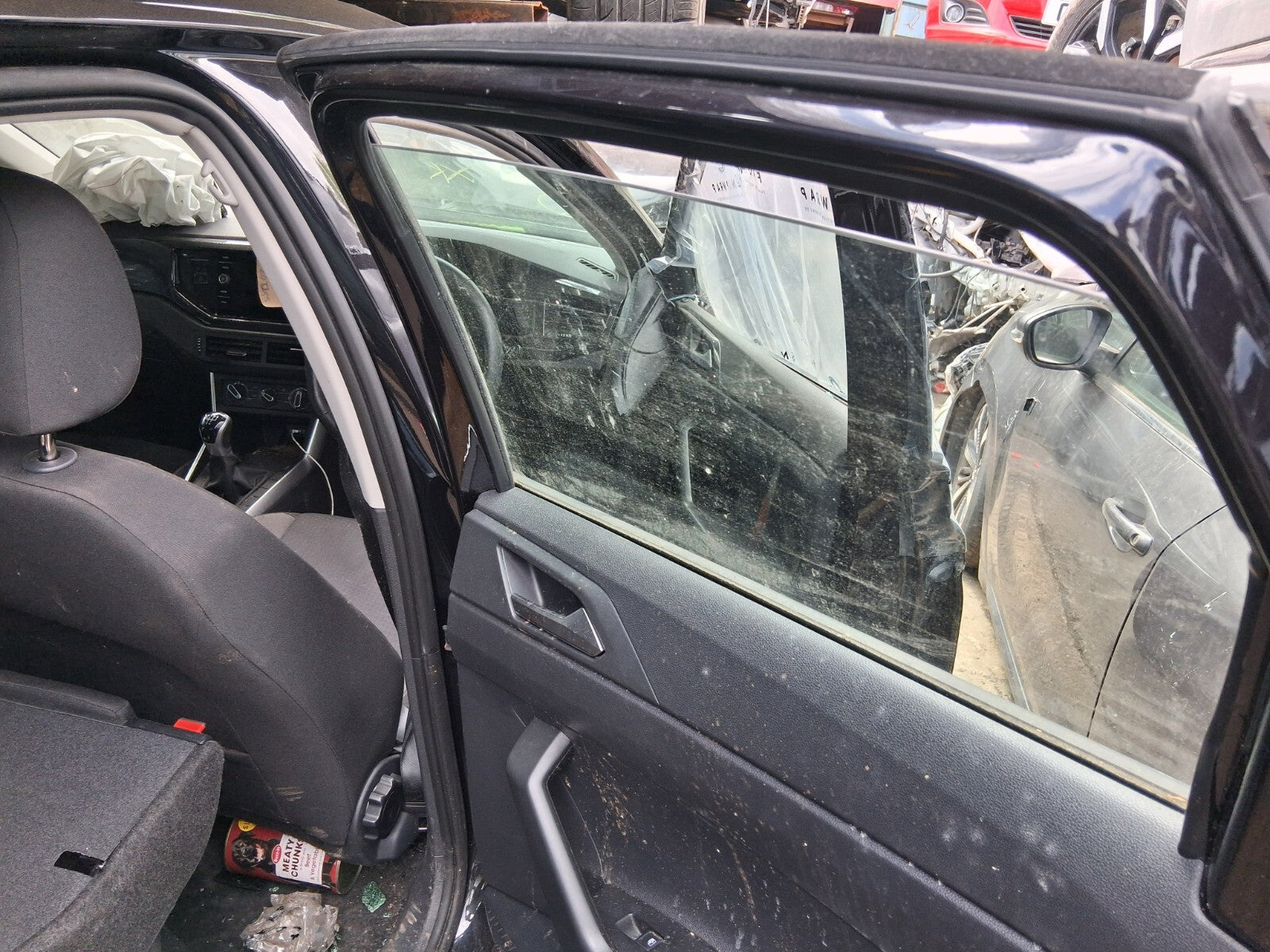 2024 VW VOLKSWAGEN POLO MK6 OSR DRIVER SIDE REAR RIGHT WINDOW GLASS