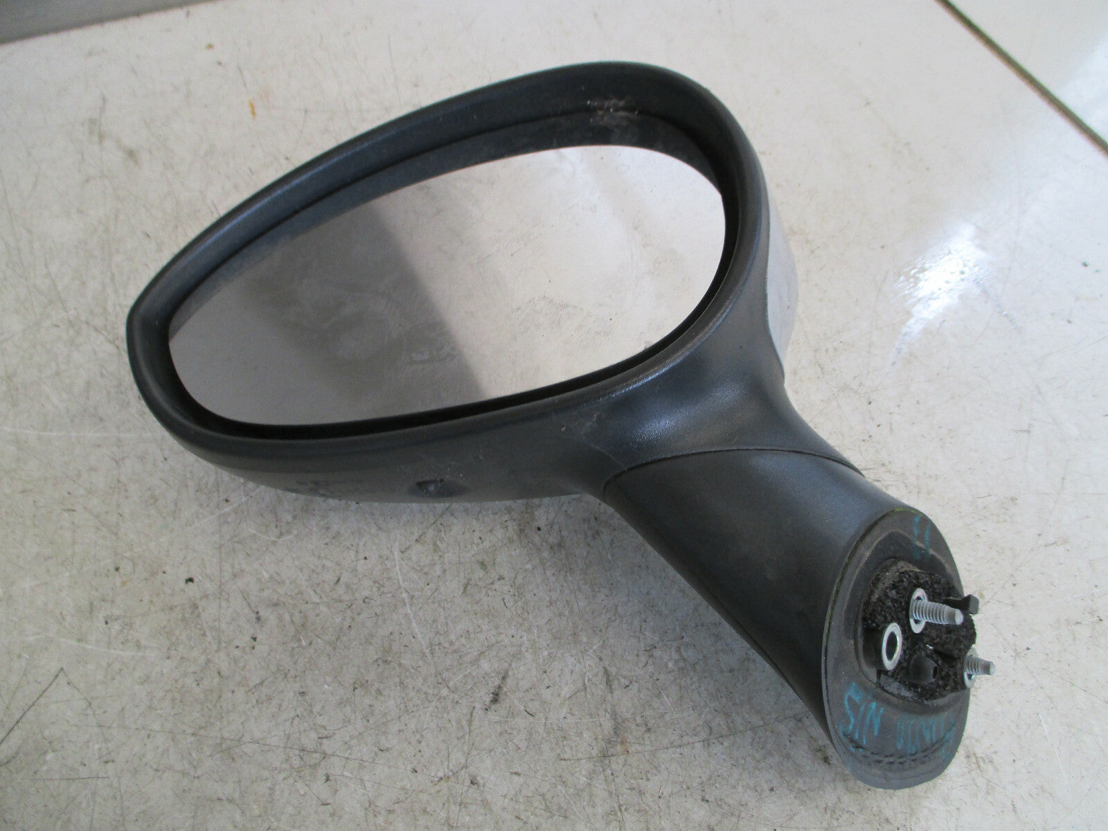 FIAT PUNTO EVO (MK3)2013 NS PASSENGER SIDE WING MIRROR SILVER