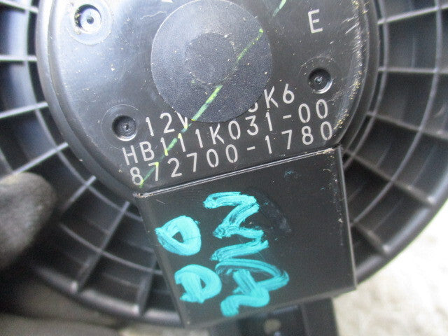 2019 MAJDA 2 1.5 PETROL INTERIOR HEATER BLOWER FAN MOTOR  8727001780