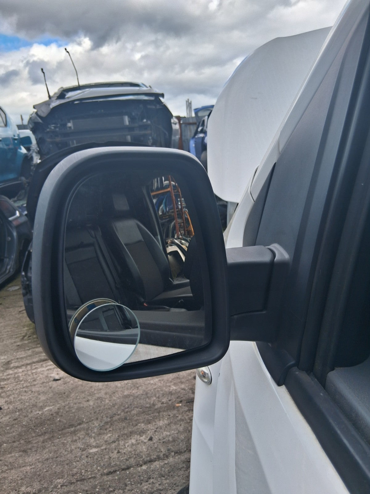2019 CITROEN DISPATCH VIVARO MK3 NSF PASSENGER SIDE FRONT WING MIRROR BLACK