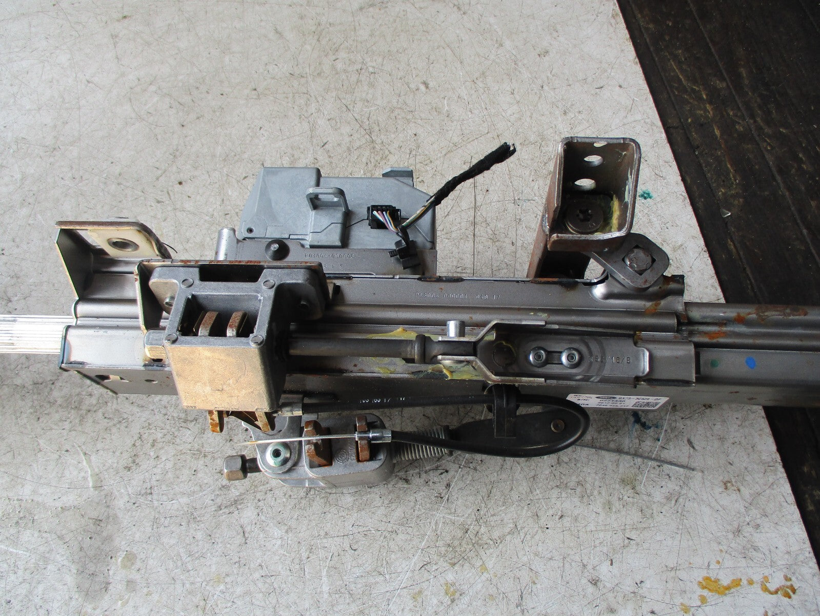 JAGUAR XE 2017 STEERING COLUMN GX733C529