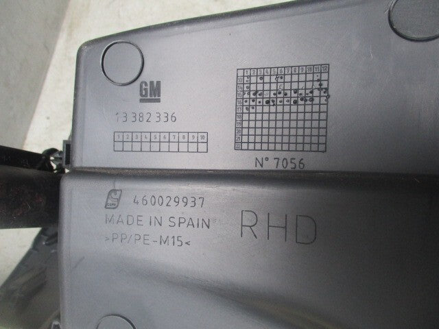 2012 VAUXHALL CORSA E STORAGE GLOVEBOX 13382318