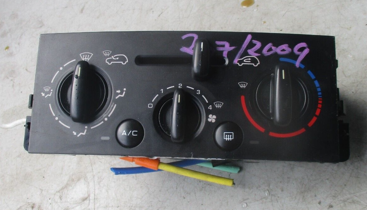 2009 PEUGEOT 207 HEATER AC CLIMATE CONTROL SWITCH 69910002