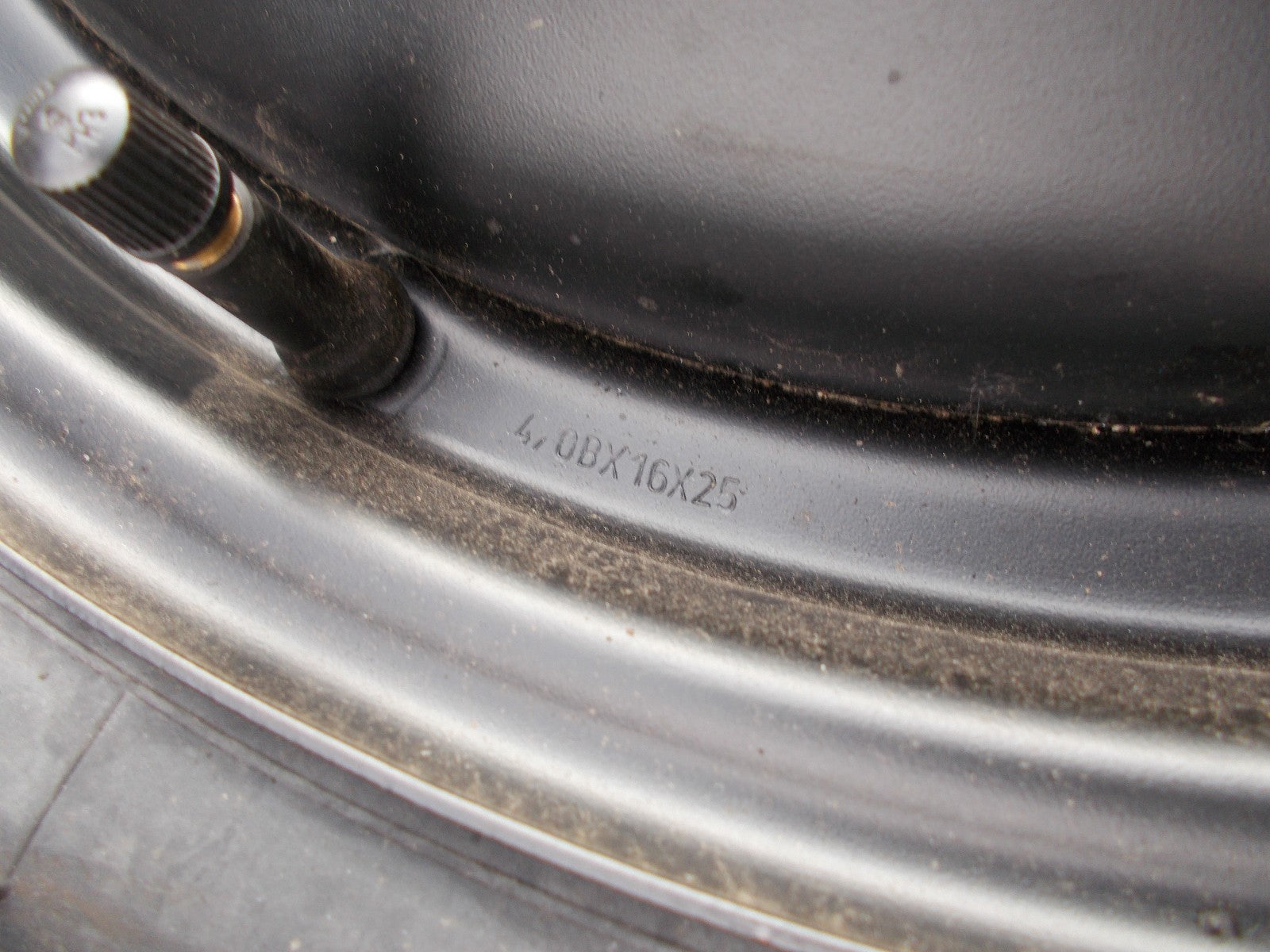FORD FOCUS HANKOOK 5 STUD 16 INCH SPARE STEEL WHEEL 125/85 R16 1S71MH 09345