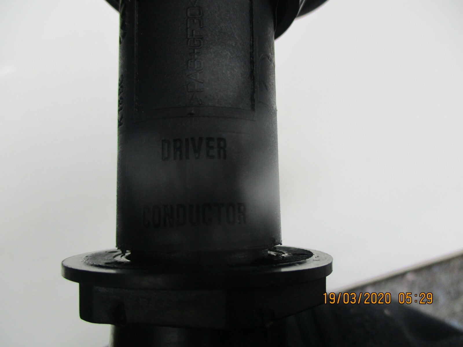 FORD KA MK1 2004 OS DRIVER SIDE MANUAL DOOR WING MIRROR BLACK PLASTIC