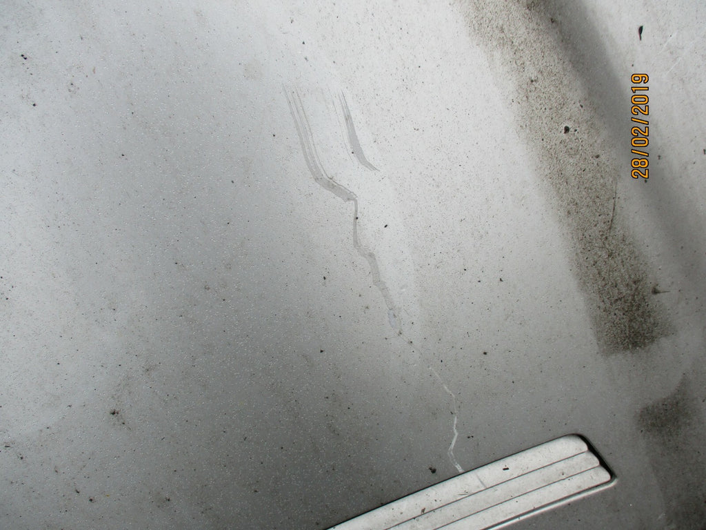 MERCEDES E CLASS W210 1997-2003 BONNET PANEL SILVER