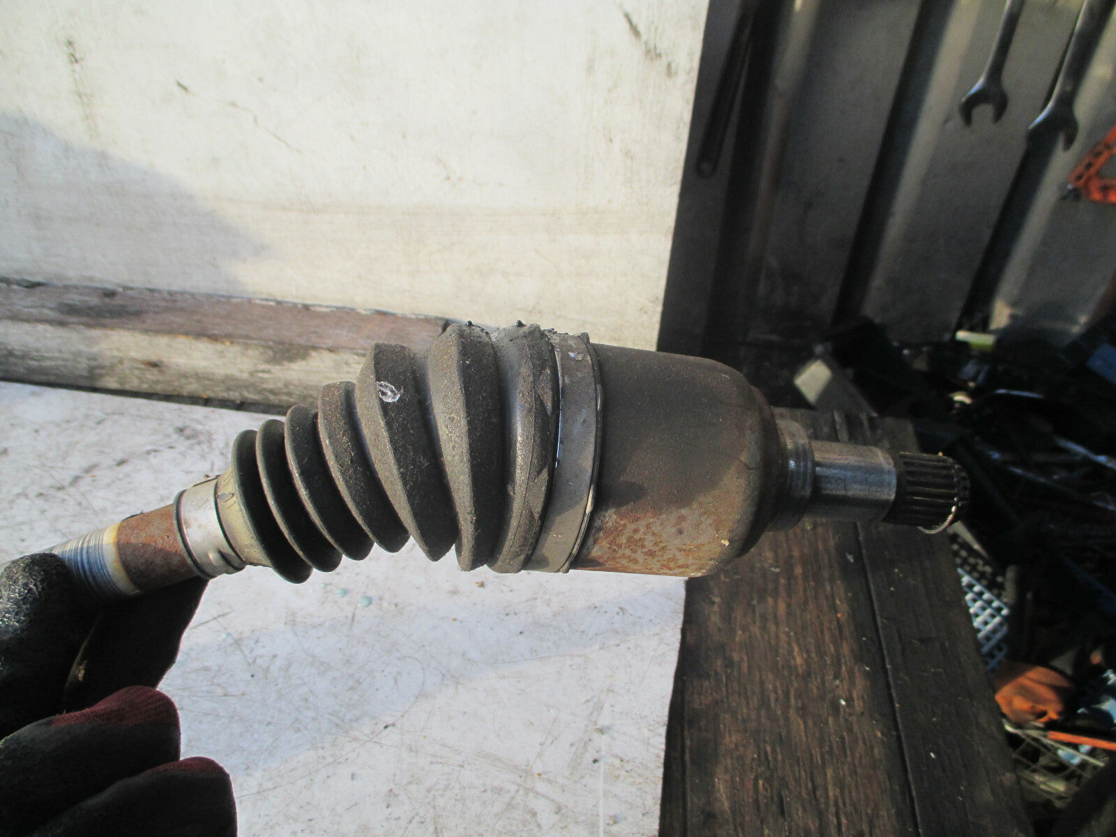 FIAT 500 2016 1.2 PETROL MANUAL OSF DRIVER SIDE FRONT DRIVESHAFT 00519554760