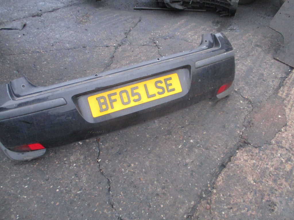 VAUXHALL CORSA C 2005 REAR COMPLETE BUMPER BLACK