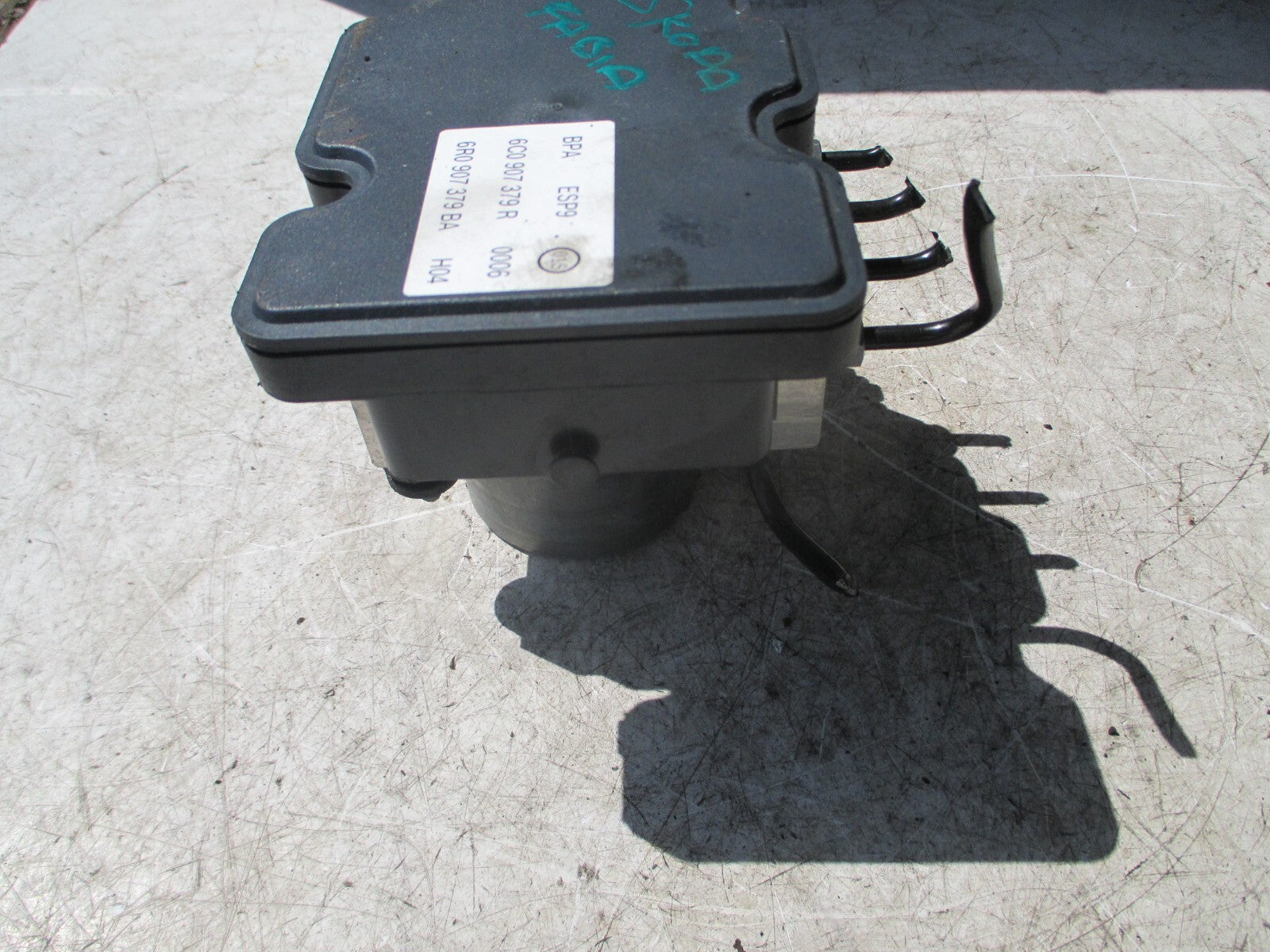SKODA FABIA MK3 1.0 PETROL 2021 ABS CONTROL MODULE UNIT 6R0907379BA