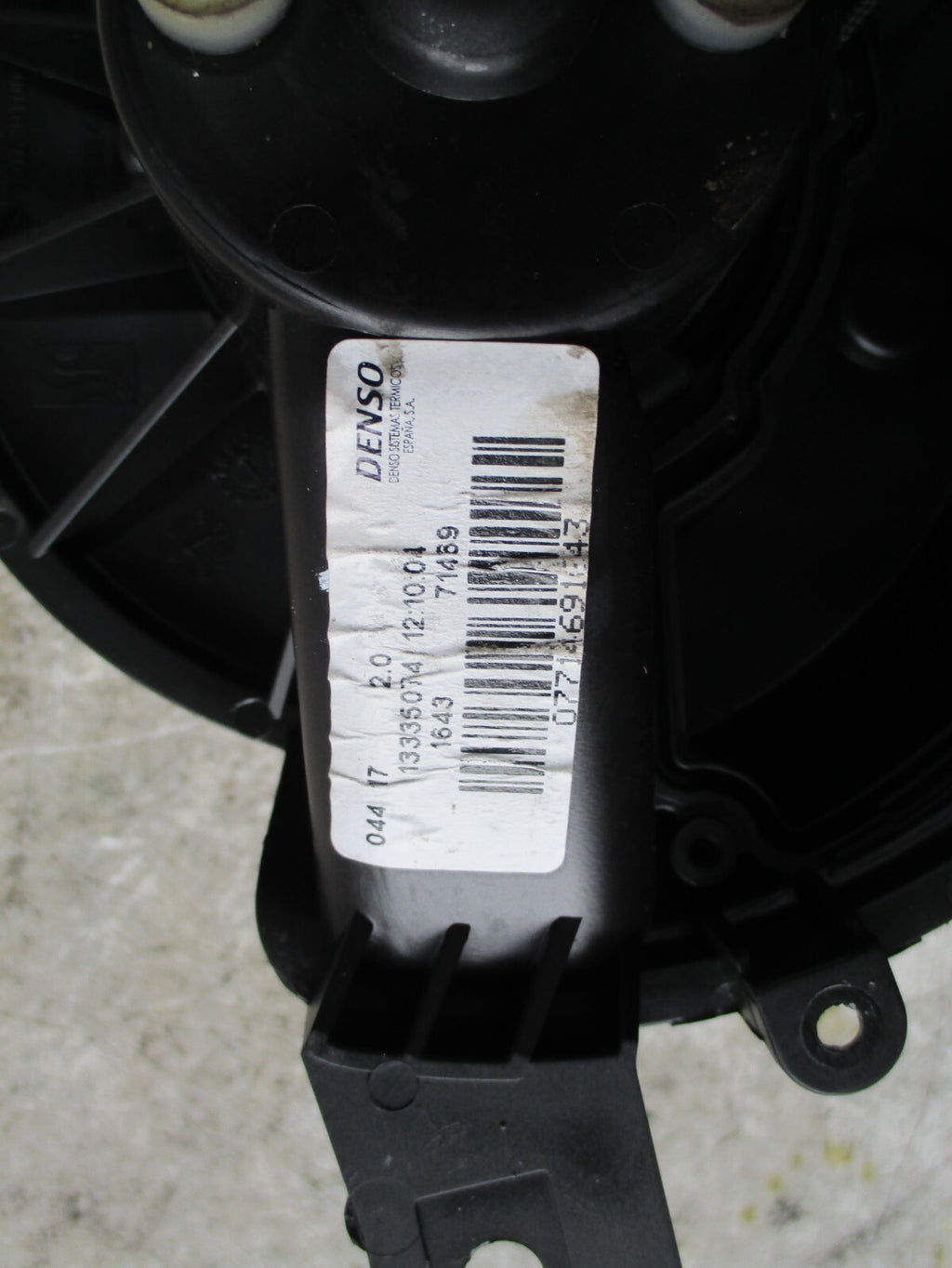 VAUXHALL CORSA E 2017 HEATER BLOWER MOTOR FAN 13335074