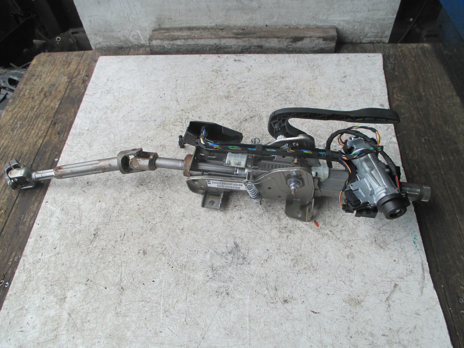 SKODA OCTAVIA 2019 MK4 NX STEERING COLUMN 5Q2419502