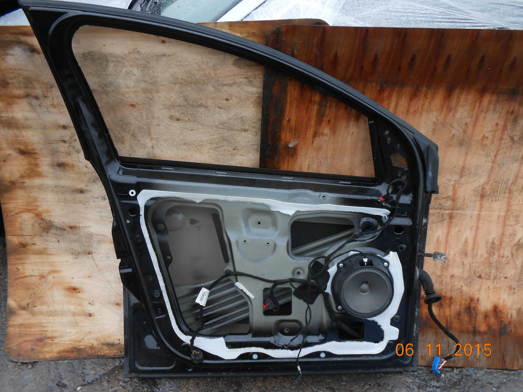 FIAT BRAVO MK2 2007 NSF PASSENGER SIDE FRONT BARE DOOR IN BLACK