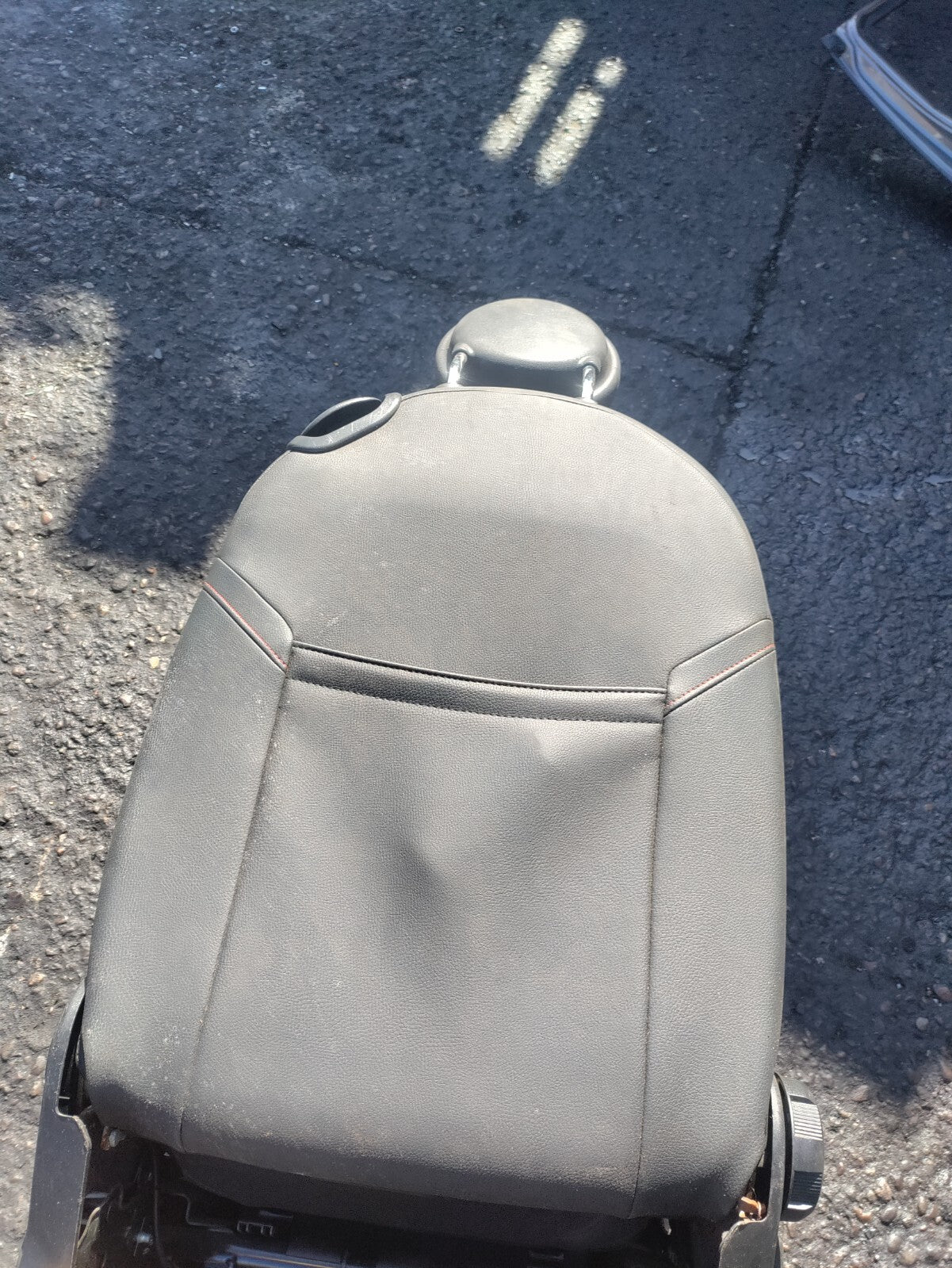 FIAT 500 2014 NSF PASSENGER SIDE FRONT SEAT