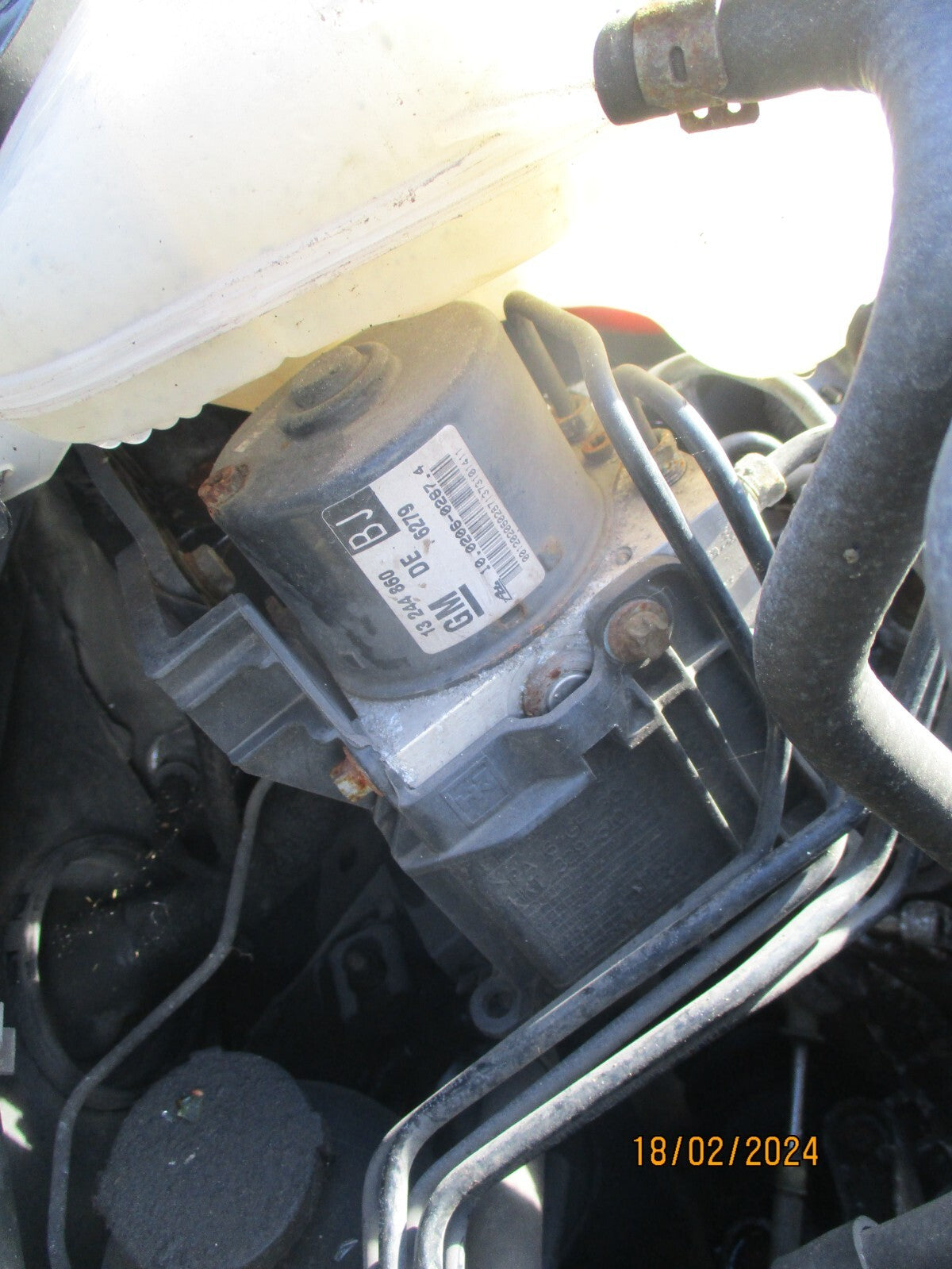 VAUXHALL ZAFIRA B 2013 1.6 PETROL ABS PUMP MODULATOR 13244860