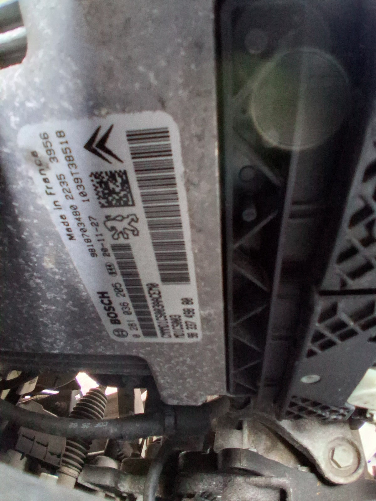 2020 VAUXHALL COMBO E MK4 1.5 DIESEL ECU ENGINE CONTROL UNIT 9818703480