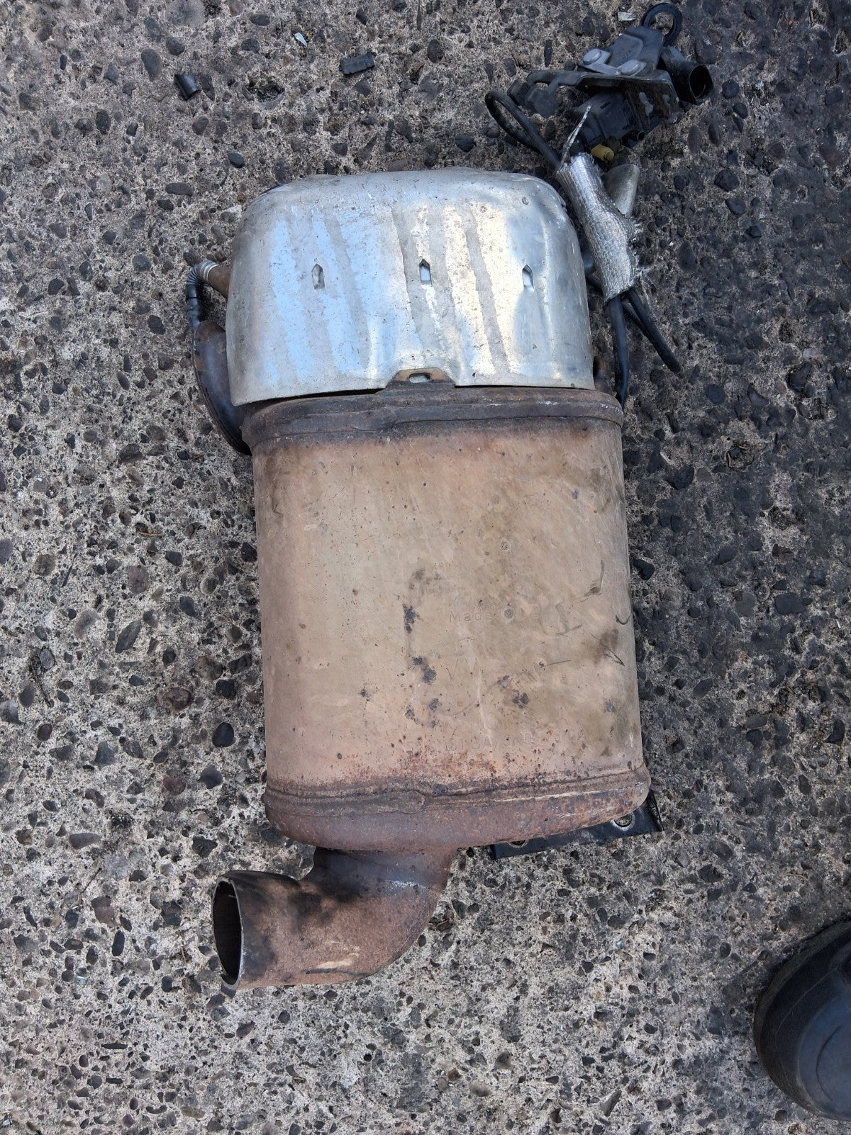 2012 VW PASSAT CC 2.0 TDI DIESEL DPF CATALYTIC CONVERTER 5N0131765A