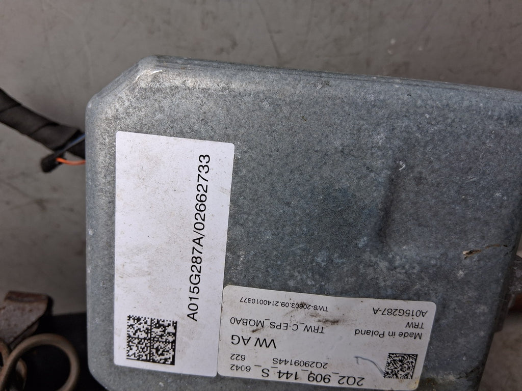 2021 VW VOLKSWAGEN T CROSS POWER STEERING COLUMN A0054962