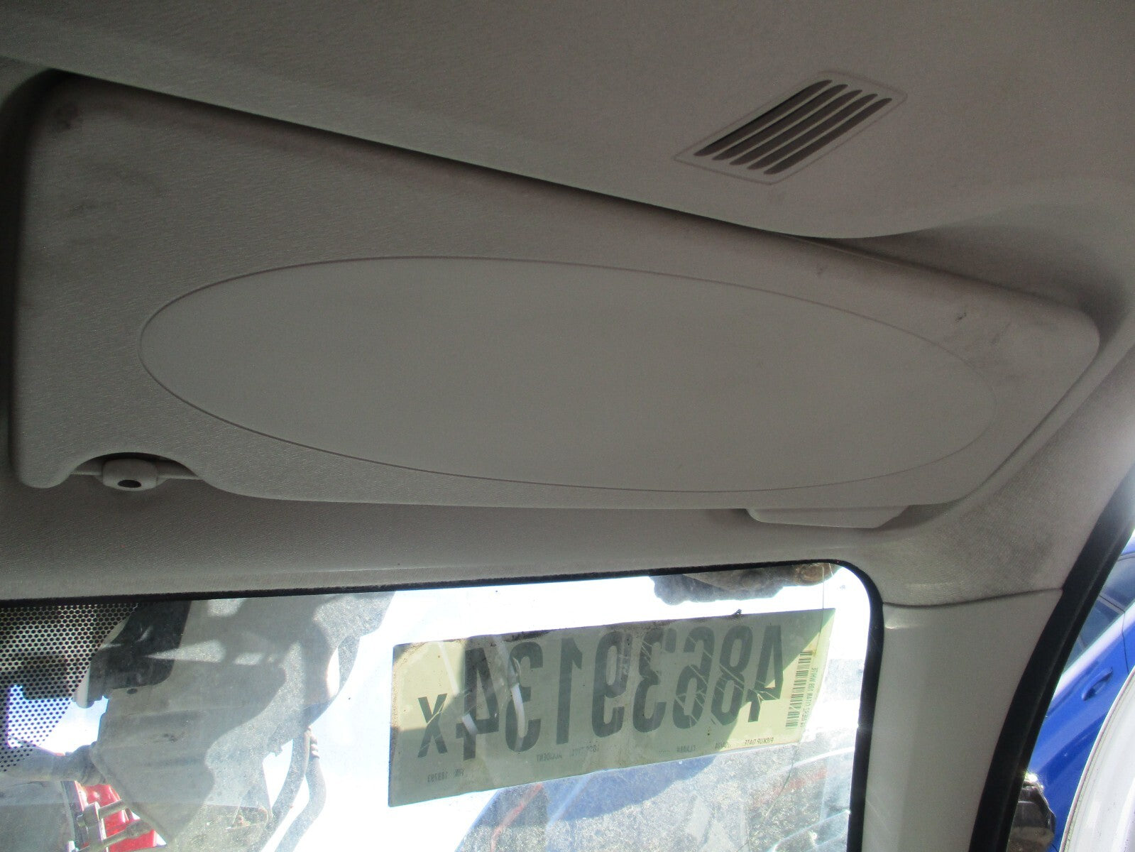 MERCEDES BENZ CITAN W415 2016 OS DRIVER SIDE FRONT INTERIOR SUN VISOR